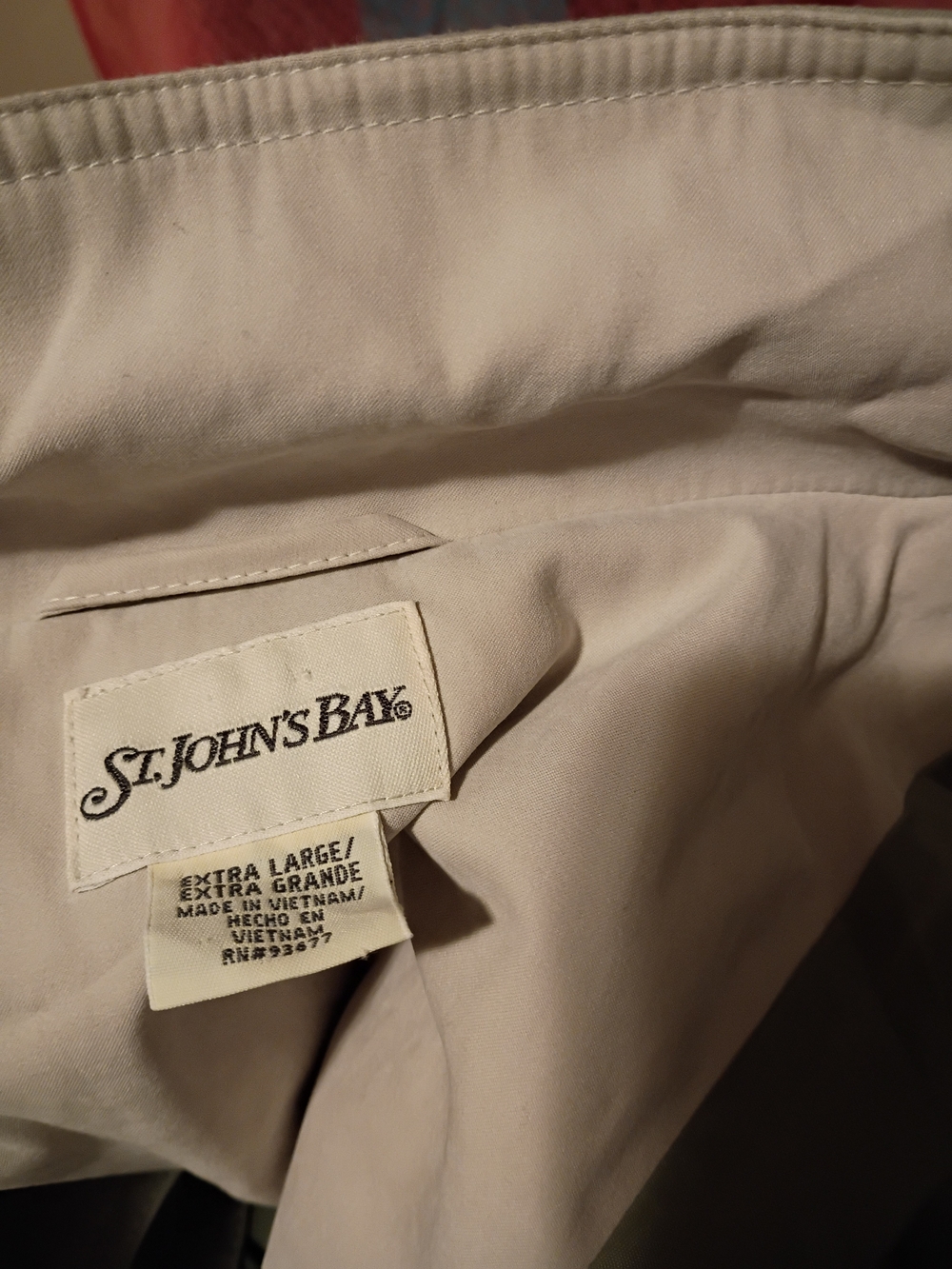 St. John's Bay Light Beige Pea Coat Women's.